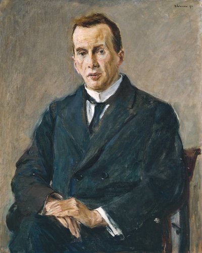 Portrait of Richard Cassirer by Max Liebermann